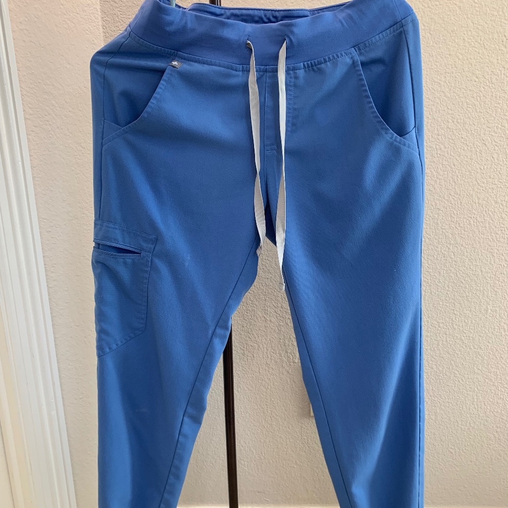 FIGS Scrubs : Women Pants Zamora Jogger Ceil Blue Size XS/P